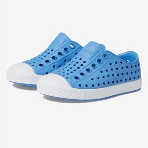 Native Jefferson Kids Slip-On Shoes Blue (C4) – Lightweight Waterproof Sneakers